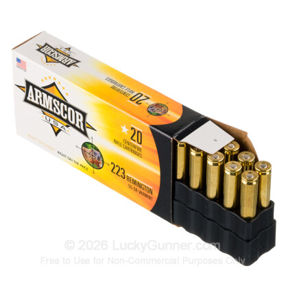 Image 3 of Armscor .223 Remington Ammo