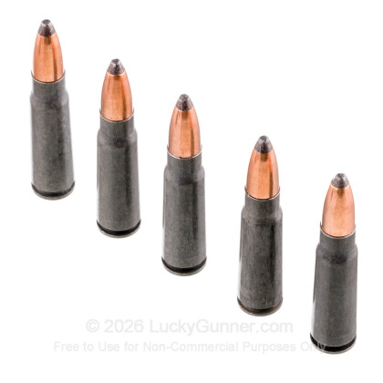 Large image of Bulk 7.62x39mm Ammo For Sale - 124 Grain Soft Point Ammunition in Stock by Tula - 1000 Rounds