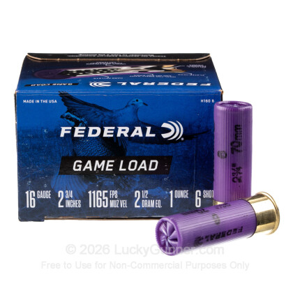 Image 1 of Federal 16 Gauge Ammo