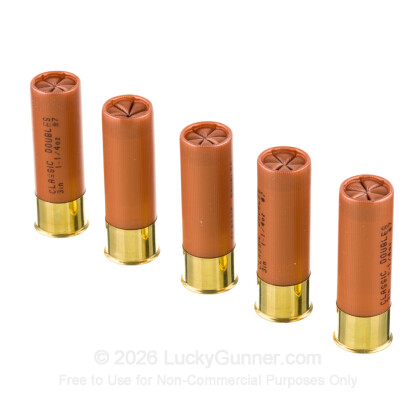Large image of Premium 12 Gauge Ammo For Sale - 3” 1-1/4oz. #7 Shot Ammunition in Stock by Hevi-Shot Classic Doubles - 10 Rounds