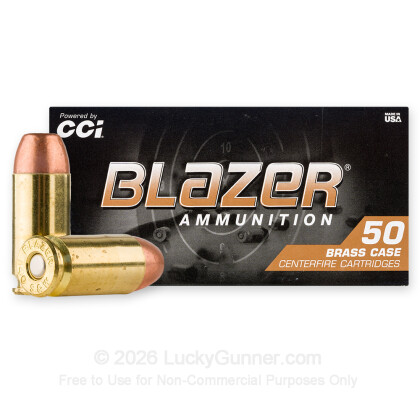 Image 2 of Blazer Brass .40 S&W (Smith & Wesson) Ammo