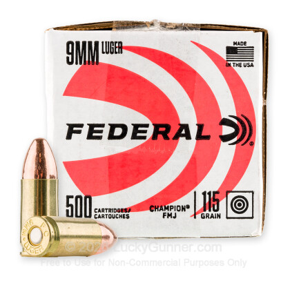 Image 2 of Federal 9mm Luger (9x19) Ammo