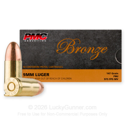 Image 2 of PMC 9mm Luger (9x19) Ammo