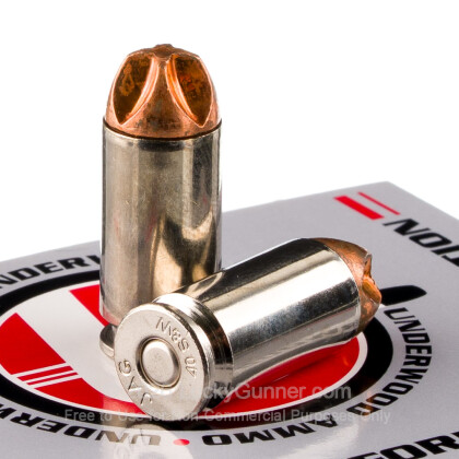 Image 4 of 40 S&W Ammo from Underwood Image 4 of Underwood .40 S&W (Smith & Wesson) Ammo
