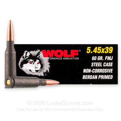 Image 2 of Wolf 5.45x39 Russian Ammo