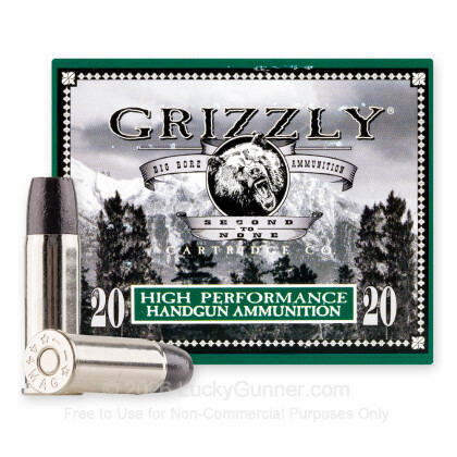 Image 2 of Grizzly Ammo .44 Magnum Ammo