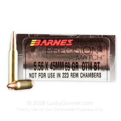 Image 1 of Barnes 5.56x45mm Ammo