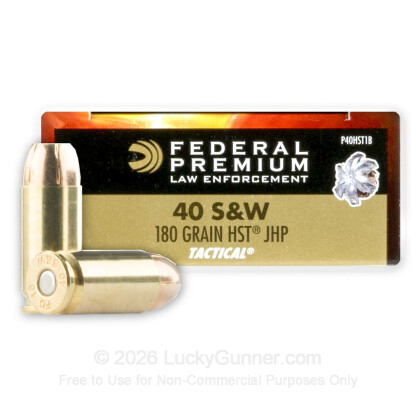 Image 1 of Federal .40 S&W (Smith & Wesson) Ammo