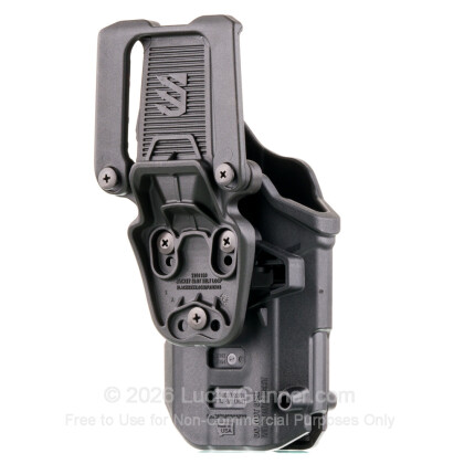 Large image of Holster - Outside the Waistband - Blackhawk - T-Series L3D Light-Bearing Duty Holster - Right Hand