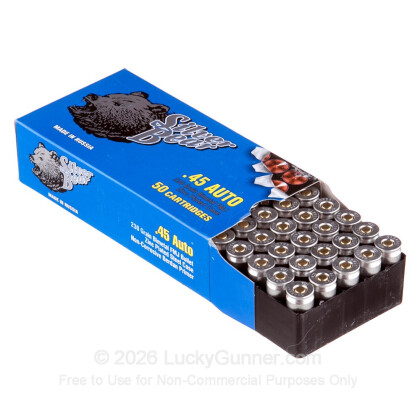 Image 3 of 45 ACP Ammo from Silver Bear Image 3 of Silver Bear .45 ACP (Auto) Ammo