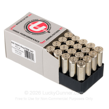 Image 3 of Underwood .500 S&W Magnum Ammo