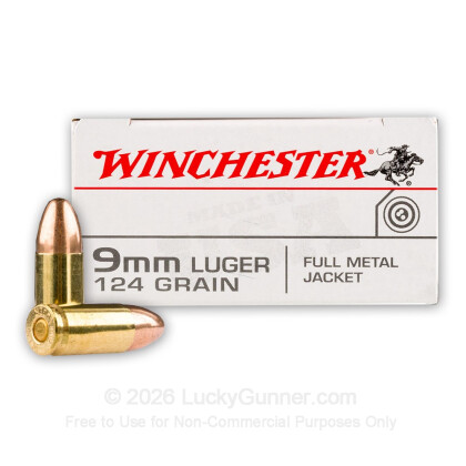 Image 1 of Winchester 9mm Luger (9x19) Ammo