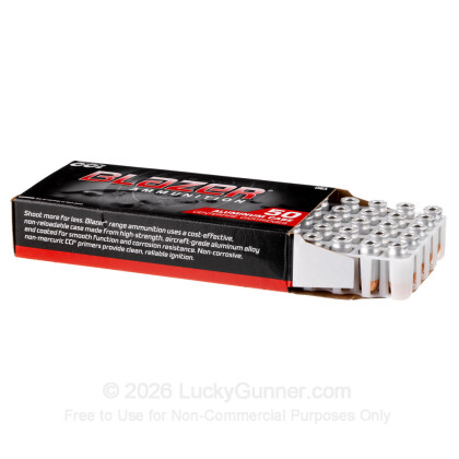 Large image of Bulk 380 Auto Ammo For Sale - 95 Grain FMJ Ammunition in Stock by Blazer - 1000 Rounds