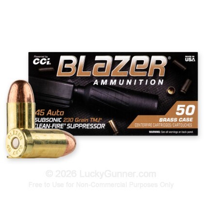 Image 2 of CCI .45 ACP (Auto) Ammo