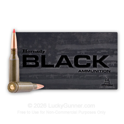 Large image of Premium 5.45x39 Ammo For Sale - 60 Grain V-MAX Ammunition in Stock by Hornady BLACK - 20 Rounds