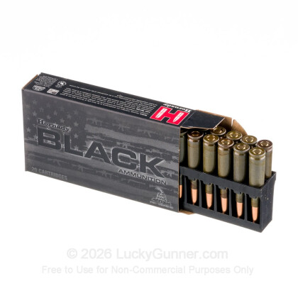 Large image of Premium 5.45x39 Ammo For Sale - 60 Grain V-MAX Ammunition in Stock by Hornady BLACK - 20 Rounds