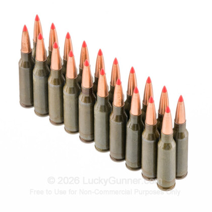 Large image of Premium 5.45x39 Ammo For Sale - 60 Grain V-MAX Ammunition in Stock by Hornady BLACK - 20 Rounds