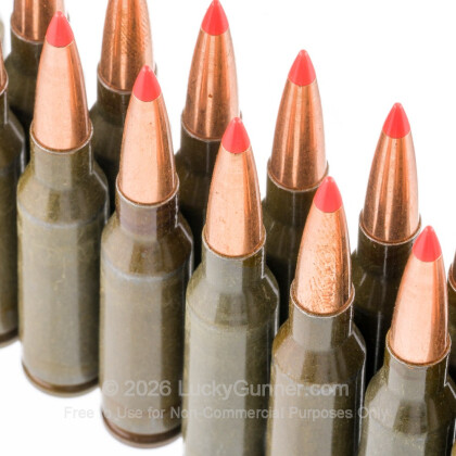 Large image of Premium 5.45x39 Ammo For Sale - 60 Grain V-MAX Ammunition in Stock by Hornady BLACK - 20 Rounds