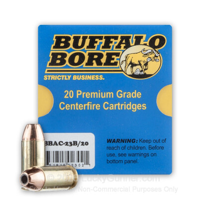 Image 2 of 40 S&W Ammo from Buffalo Bore Image 2 of Buffalo Bore .40 S&W (Smith & Wesson) Ammo