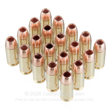 Large image of Premium 40 S&W Ammo For Sale - 140 Grain TAC-XP Ammunition in Stock by Black Hills - 20 Rounds