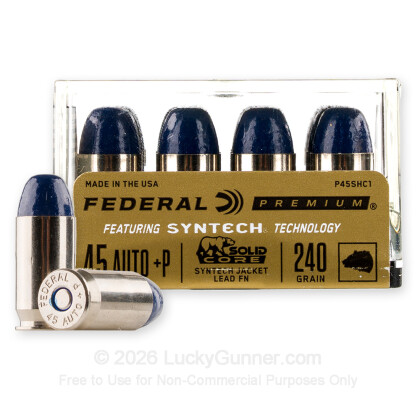 Image 1 of 45 ACP Ammo from Federal Image 1 of Federal .45 ACP (Auto) Ammo
