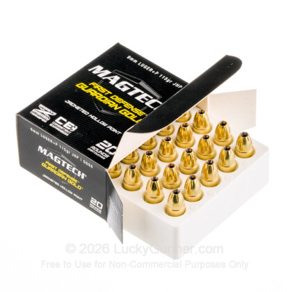 Image 3 of Magtech 9mm Luger (9x19) Ammo