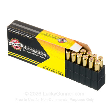 Large image of Premium 6.5 Creedmoor Ammo For Sale - 130 Grain Dual Performance Ammunition in Stock by Black Hills Gold - 20 Rounds