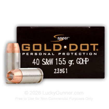 Image 1 of Speer .40 S&W (Smith & Wesson) Ammo