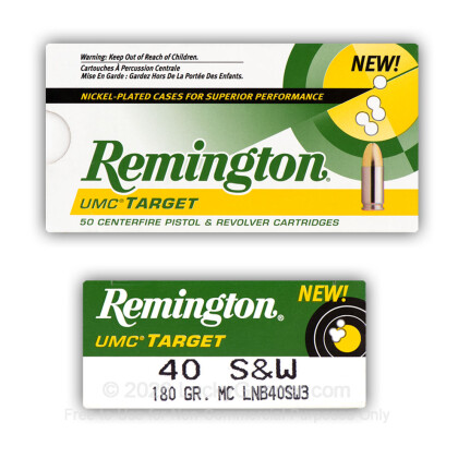 Image 11 of Remington .40 S&W (Smith & Wesson) Ammo