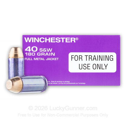 Image 2 of Winchester .40 S&W (Smith & Wesson) Ammo