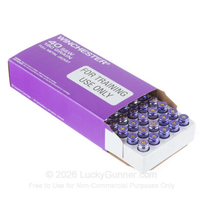 Image 3 of Winchester .40 S&W (Smith & Wesson) Ammo
