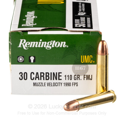 Image 2 of Remington Ammo from Remington Image 2 of Remington 30 Carbine Ammo