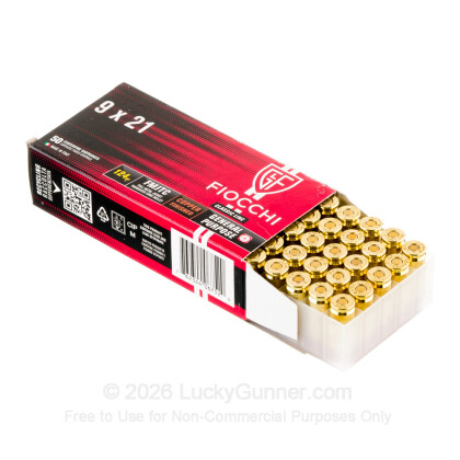 Image 3 of Fiocchi 9x21mm IMI Ammo