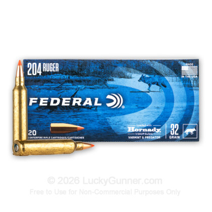 Image 2 of Federal .204 Ruger Ammo