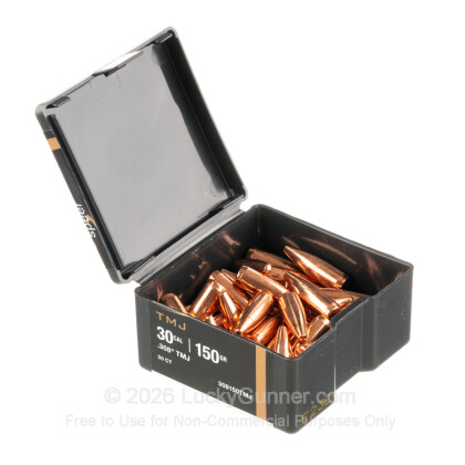 Large image of Cheap 308 Win Bullets For Sale - 150 gr TMJ Bullets in Stock by Speer - 1,000 Bullets