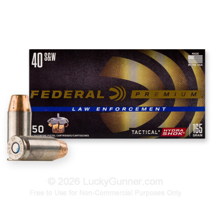 Image 2 of Federal .40 S&W (Smith & Wesson) Ammo