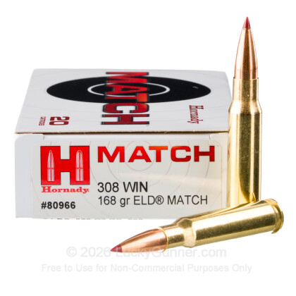 Image 2 of Hornady .308 (7.62X51) Ammo