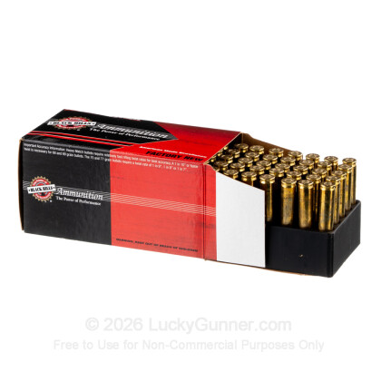 Large image of Premium 5.56x45 Ammo For Sale - 69 Grain Open Tip Match Ammunition in Stock by Black Hills - 50 Rounds