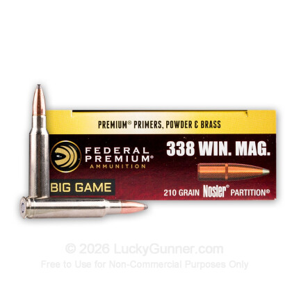 Image 1 of Federal .338 Winchester Magnum Ammo