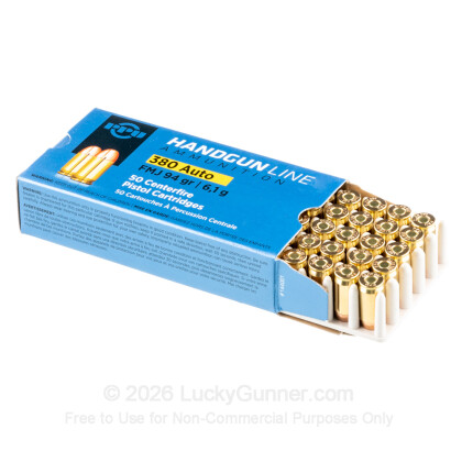 Image 3 of Shop by Popular Brand from Prvi Partizan Image 3 of Prvi Partizan .380 Auto (ACP) Ammo