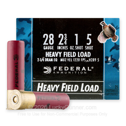 Image 1 of Federal 28 Gauge Ammo
