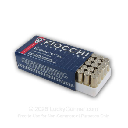 Large image of 44 Magnum Ammo For Sale - 200 gr JHP XTP Ammunition In Stock by Fiocchi