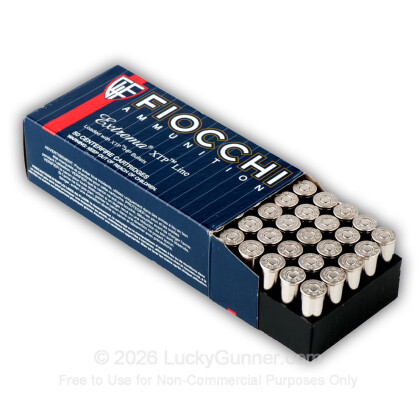 Large image of Cheap 44 Magnum Ammo For Sale - 240 gr XTP JHP Ammunition In Stock by Fiocchi - 50 Rounds