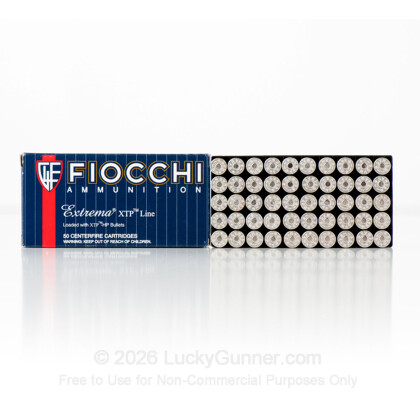 Large image of Cheap 44 Magnum Ammo For Sale - 240 gr XTP JHP Ammunition In Stock by Fiocchi - 50 Rounds