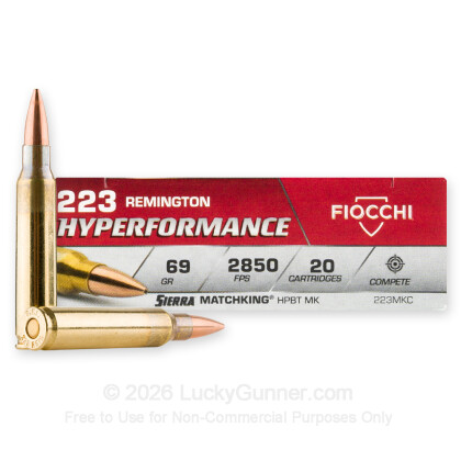 Image 1 of Fiocchi .223 Remington Ammo