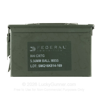 Image 1 of Federal 5.56x45mm Ammo