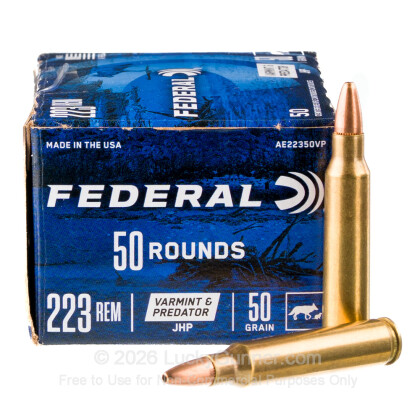 Image 2 of Federal .223 Remington Ammo