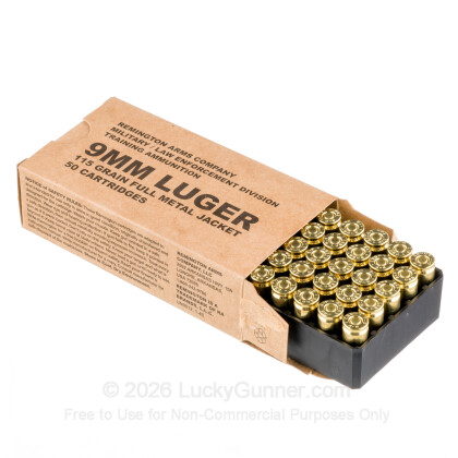 Image 2 of Remington 9mm Luger (9x19) Ammo