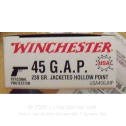 Image 2 of Winchester .45 GAP Ammo