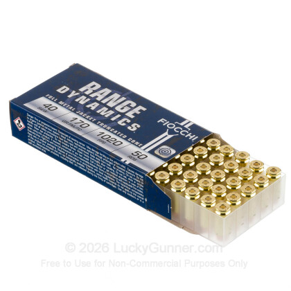 Image 3 of Fiocchi .40 S&W (Smith & Wesson) Ammo